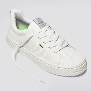 Cariuma IBI LOW OFF-WHITE KNIT SNEAKER